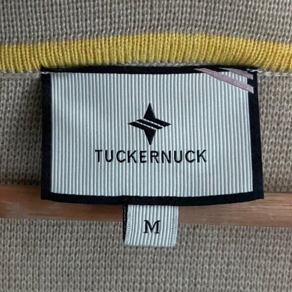 Tuckernuck Womens Preppy Striped Cardigan Size M Relaxed Slouchy Soft Knit Cozy - Picture 3 of 10